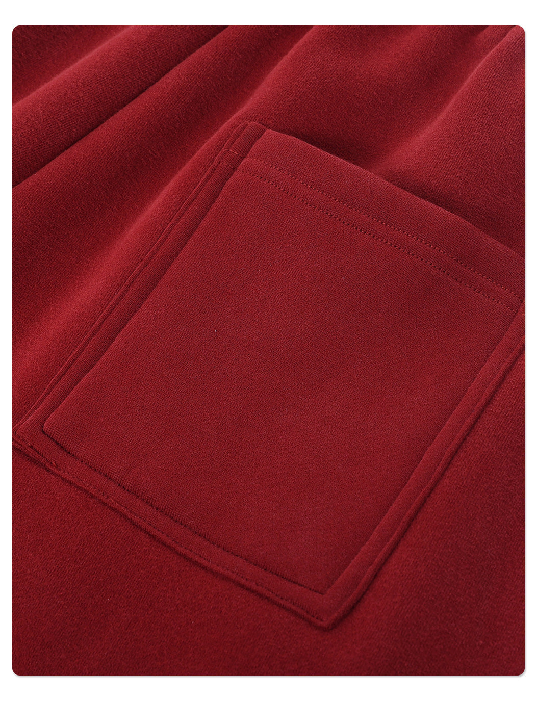 Fleece Lining Zip-Up Wax Dye Sweatpants WN23111-K