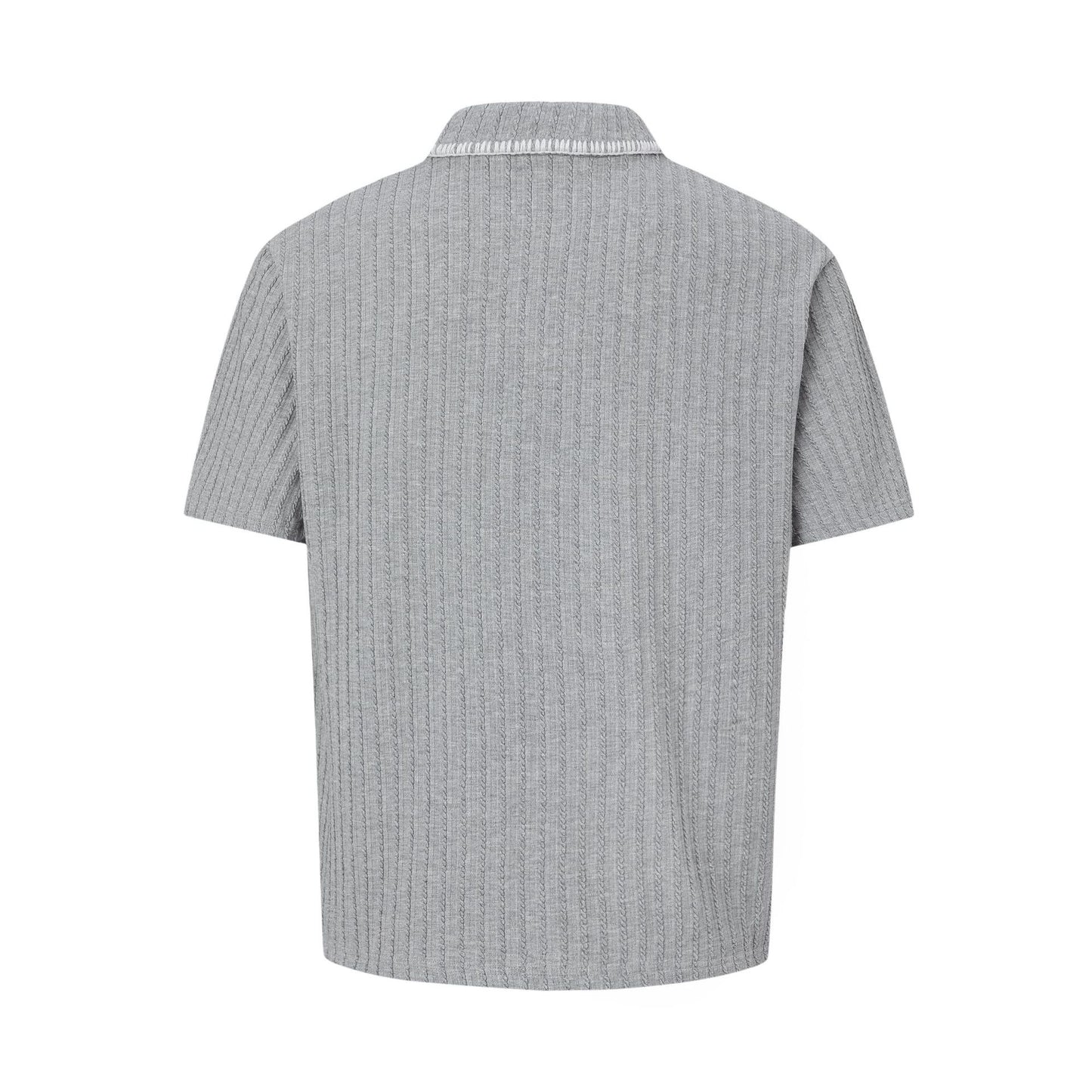 Polo Collar Oversize Short Sleeve Polo Shirt WN26164
