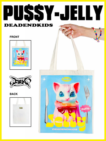 Graphic Print Tote Bag WN22275
