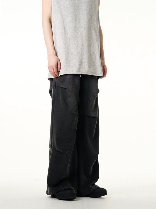 Waist Elastic Wide Leg Sweatpants WN7644