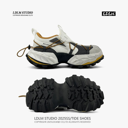 Mesh Thick Sole Sporty Sneakers WN21252