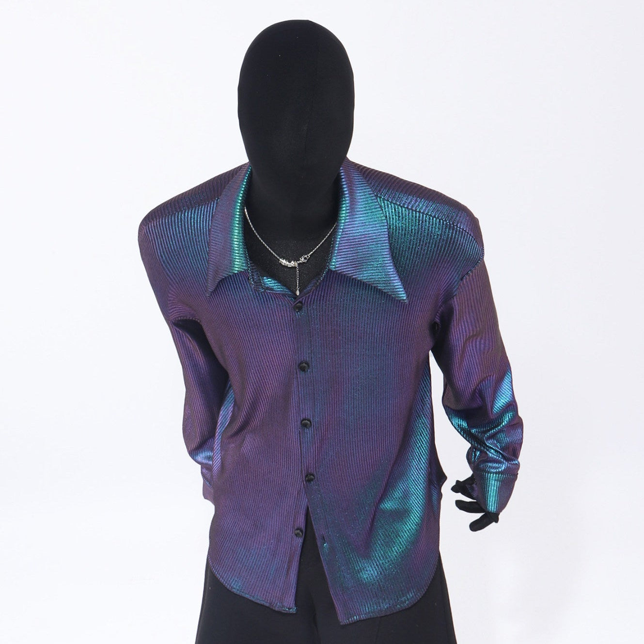 Gradient Design Long Sleeve Shirt WN23745