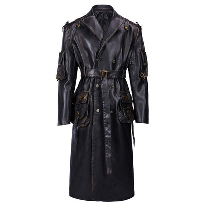 Paint Belted Oversize Coat WN27465