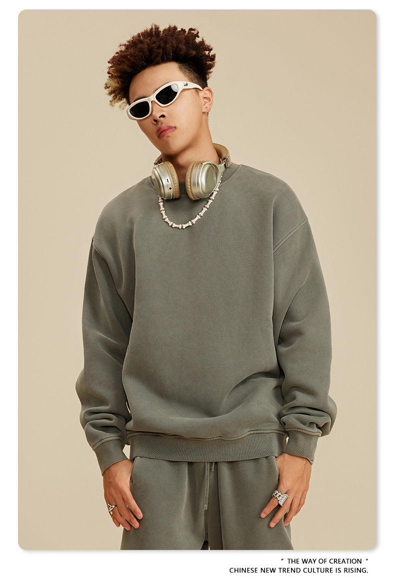 Oversize Washed Sweatshirt WN6028