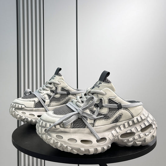 Mesh Thick Sole Dad Sneakers WN24747