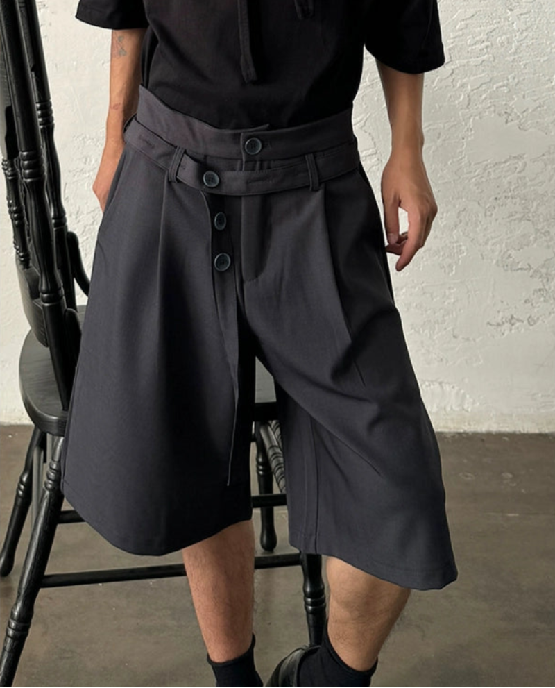 Simple Straight Half Pants WN20017