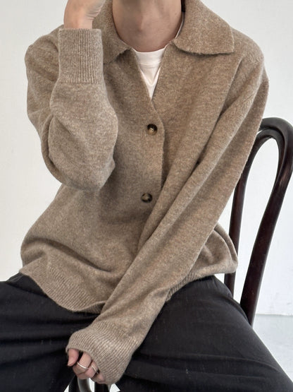 Polo Knit Cardigan WN21531