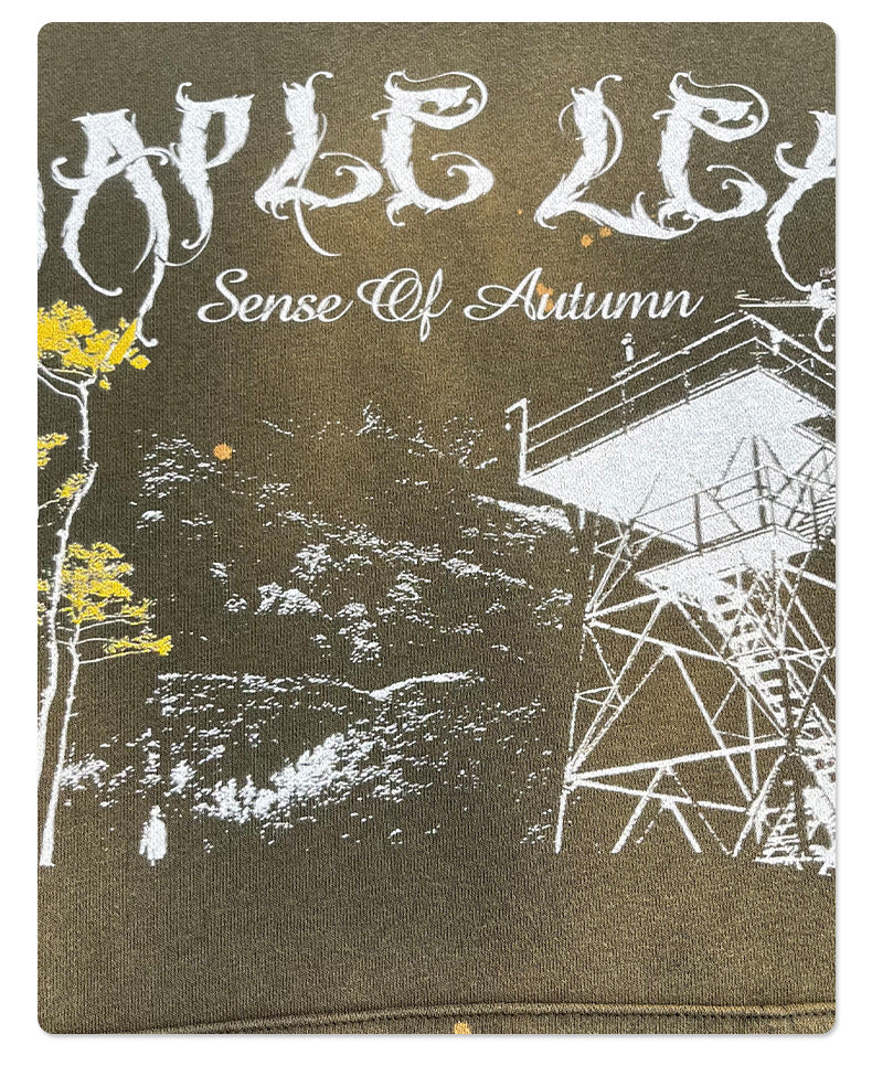 Spray-Dye Print Oversize Hoodie WN9984