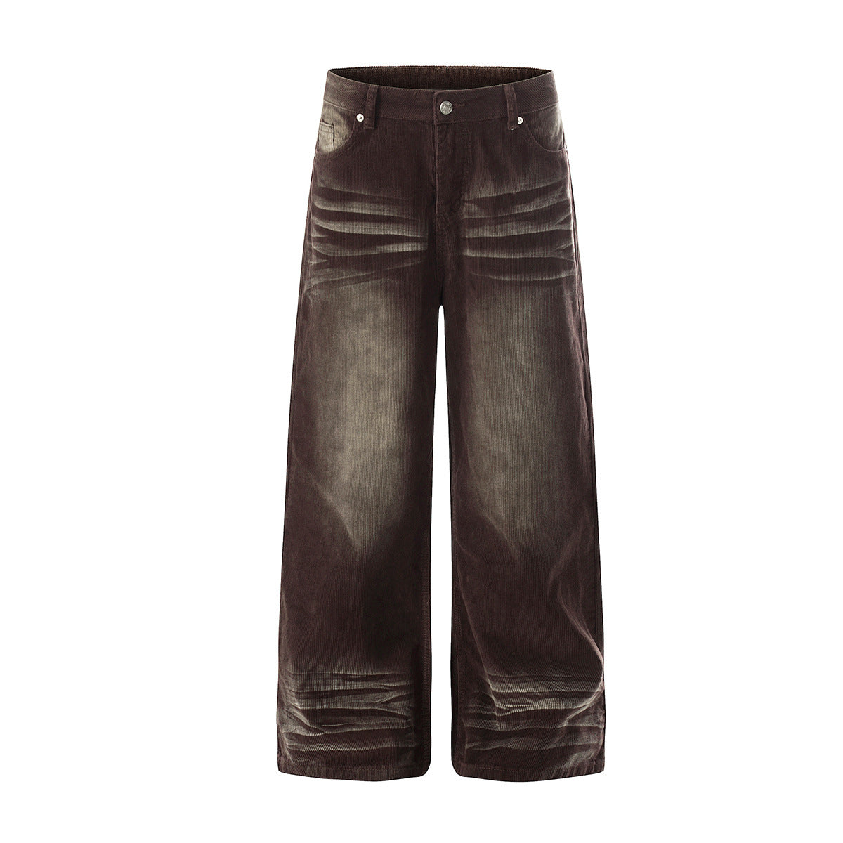 Washed Corduroy Wide Leg Pants WN23065