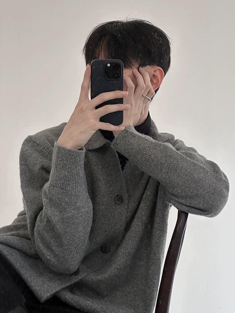 Polo Knit Cardigan WN21531