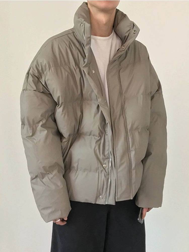 Plain Oversize Puffer Jacket WN21570