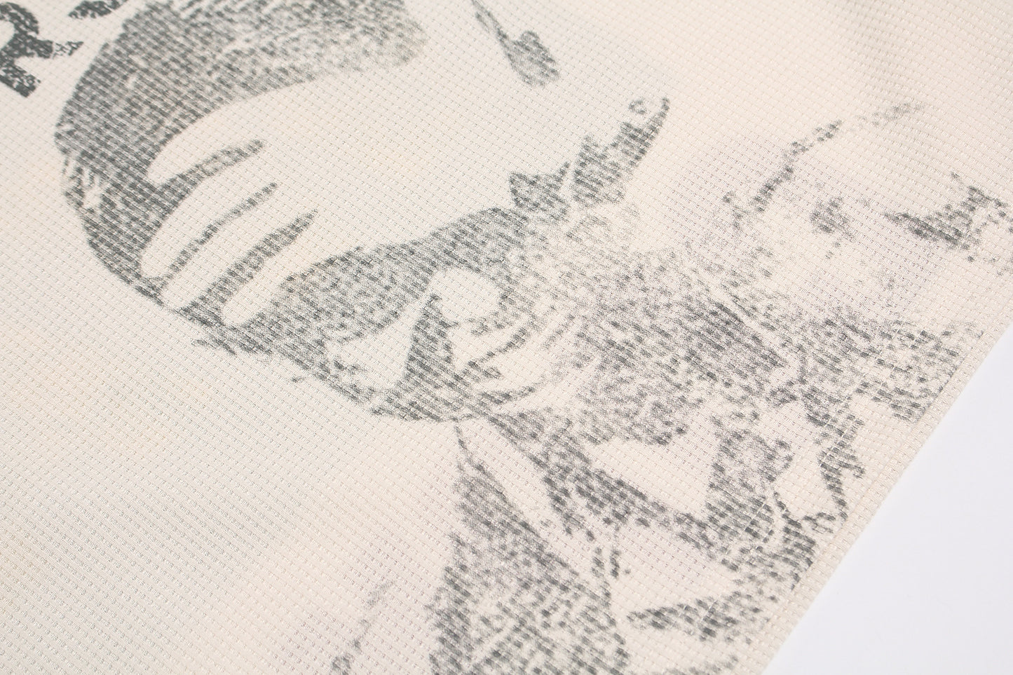 Portrait Graphic Waffle Long Sleeve T-Shirt WN26010