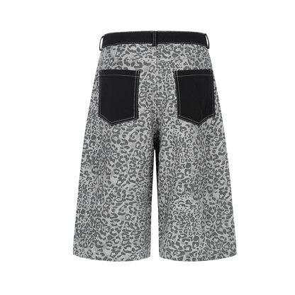 Leopard Pocket Half Pants WN25794