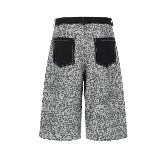 Leopard Pocket Half Pants WN25794