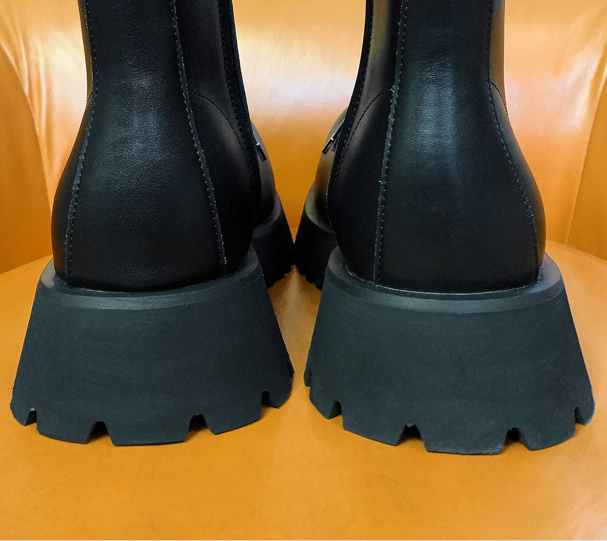 Platform Lace-Up Boots WN25082