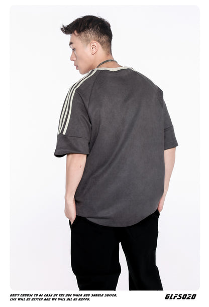Color Block Short Sleeve T-Shirt WN26442