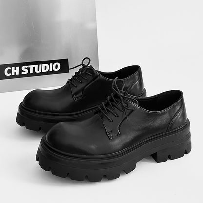 Lace Up Thick Sole Platform Shoes WN24572
