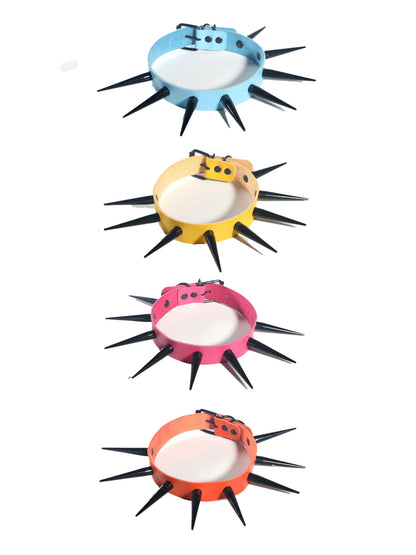 Metal Rivet Collar Choker WN22277