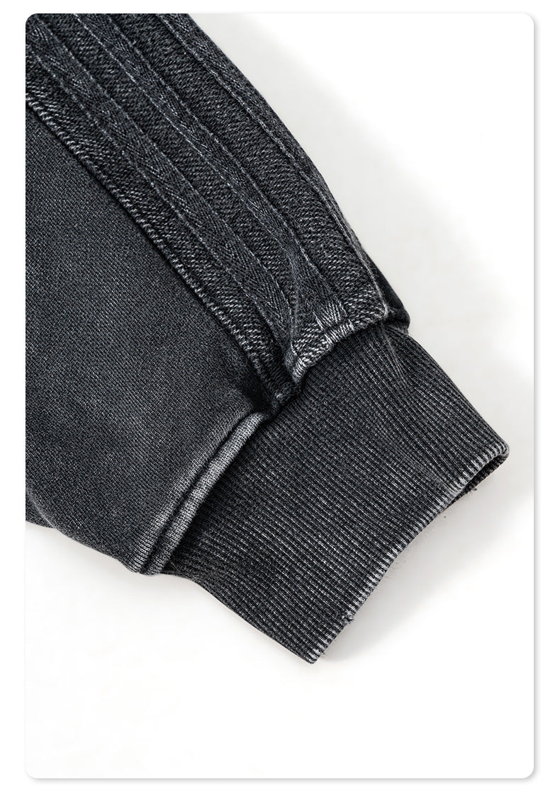 Oversize Water Washed Hoodie WN7905