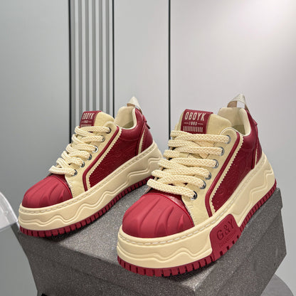 Chunky Platform Shell Toe Lace-Up Sneakers WN24839