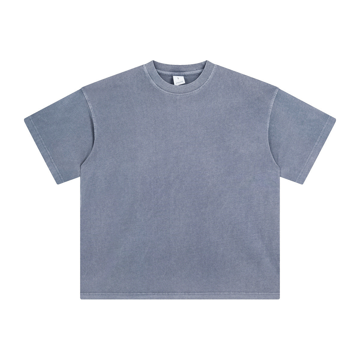 Oversize Washed Short-sleeve-T-shirt & Washed Short Sweatpants Setup WN6633