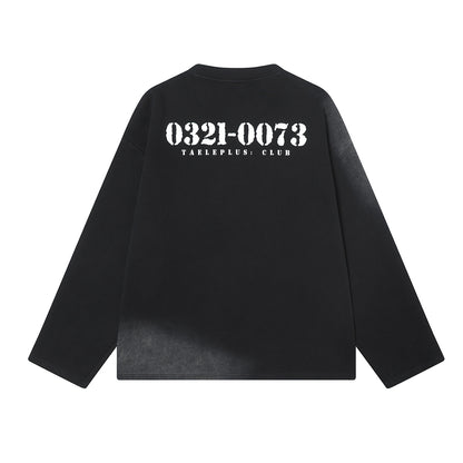Portrait Logo Print Long Sleeve T-Shirt WN25774
