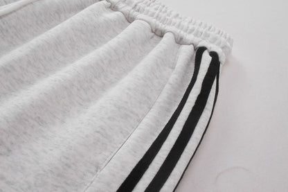 Side Three Bar Stripe Sporty Sweatpants WN11255