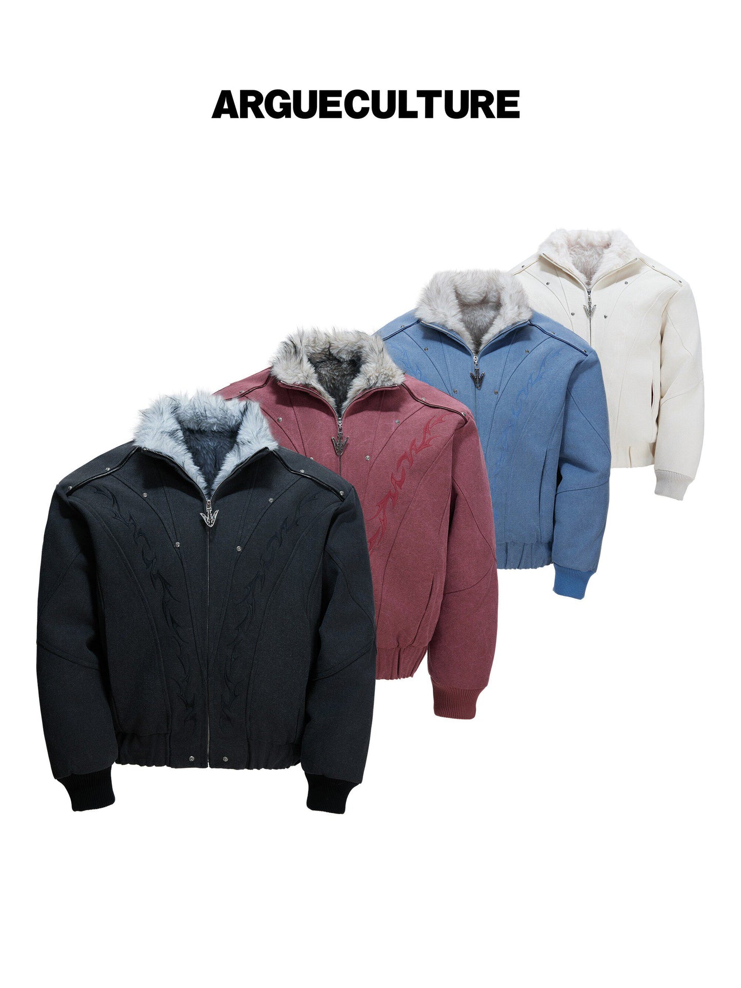 Heavyweight Washed Canvas Fleece Lining Short Jacket WN23321