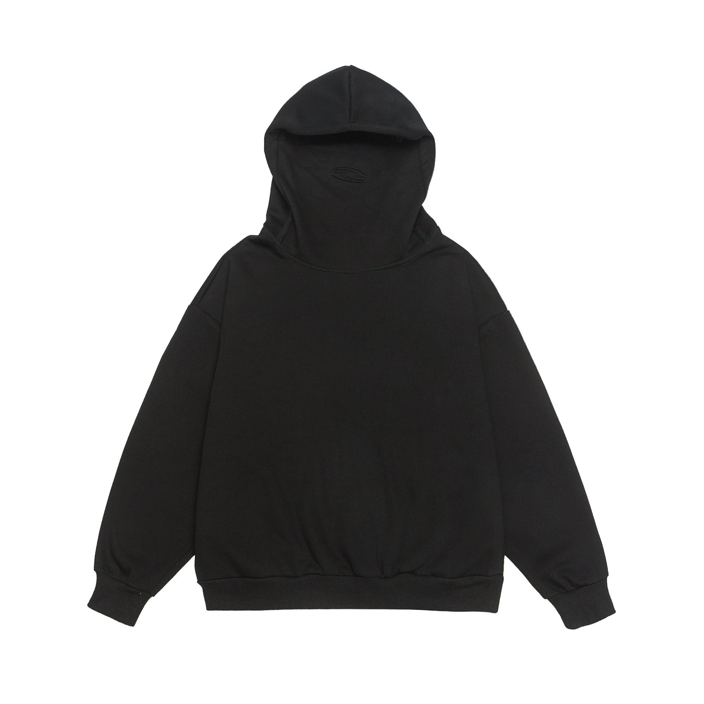 High Neck Loose Long Sleeve Hoodie WN8210