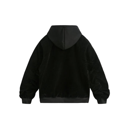 Heavy-Duty Zipper Hooded Jacket WN12841