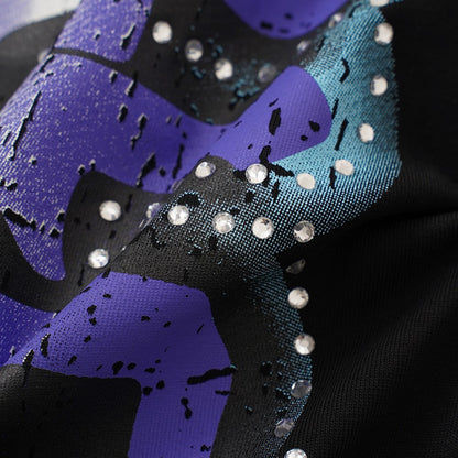 Art Graphic Print Short Sleeve T-Shirt WN28086