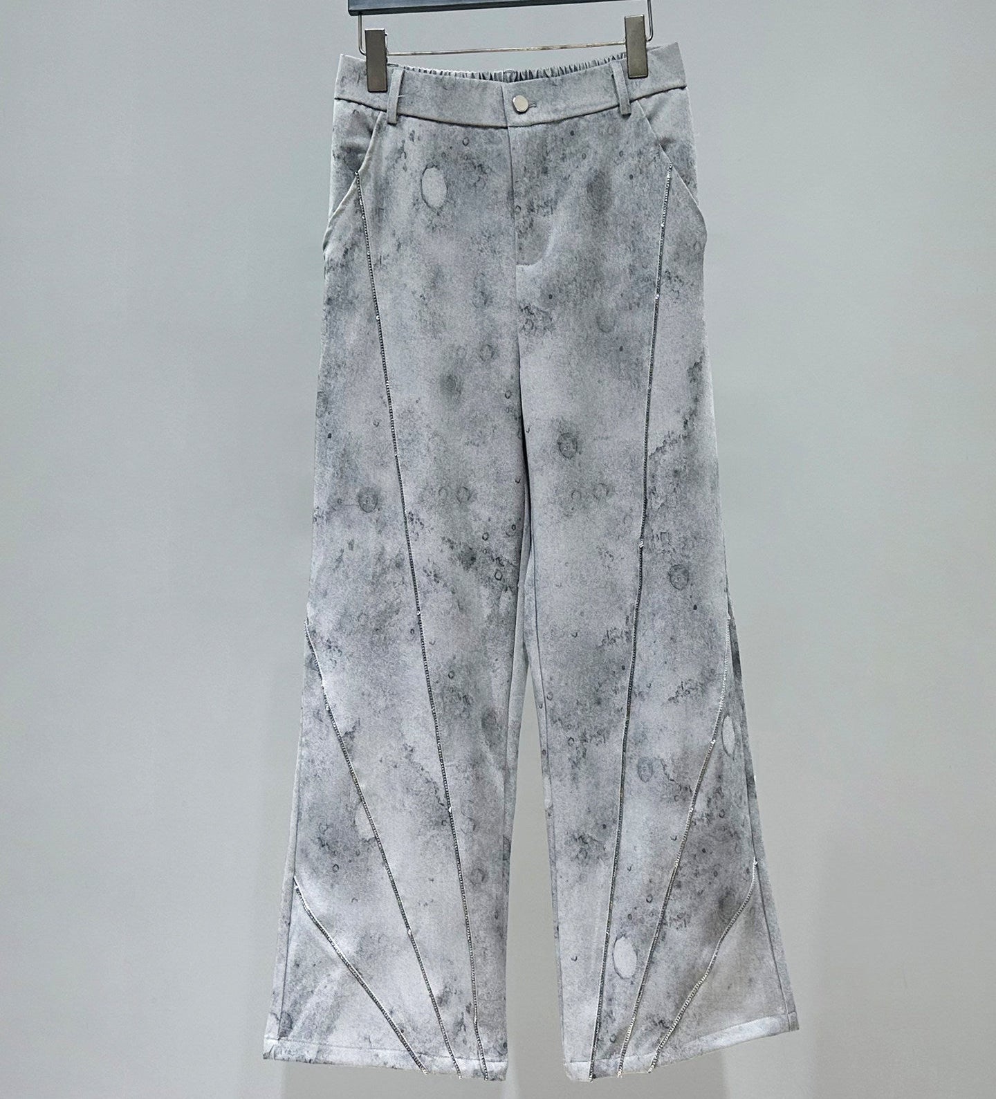 Short Design Jacket & Straight Trousers Setup WN23854