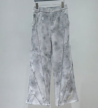 Short Design Jacket & Straight Trousers Setup WN23854