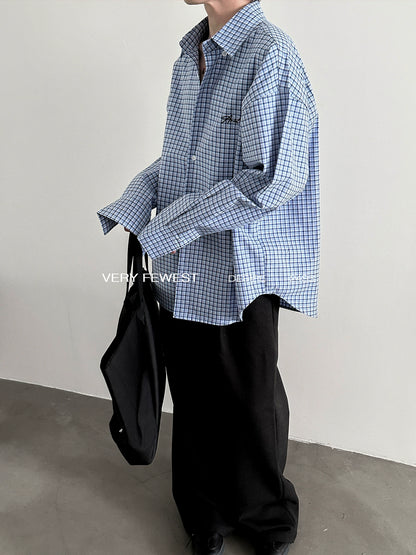 Checkered Long Sleeve Shirt WN8911