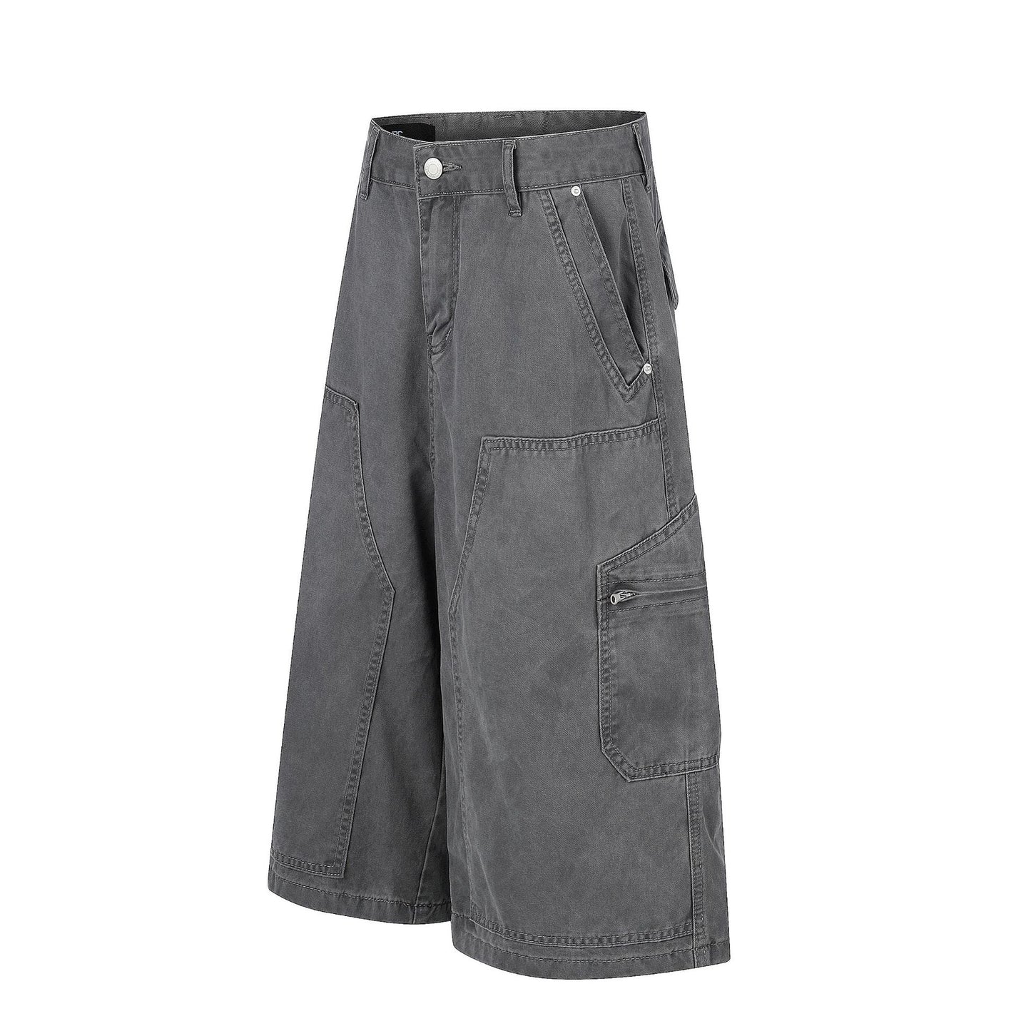 Washed Cargo Half Pants WN25488