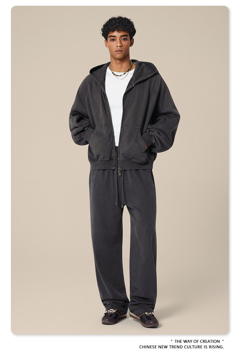 Oversize Zipper Hoodie WN23119