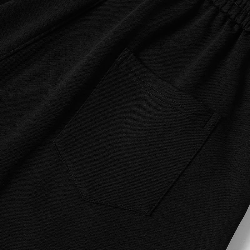 Number Graphic Wide Leg Sweatpants WN28123