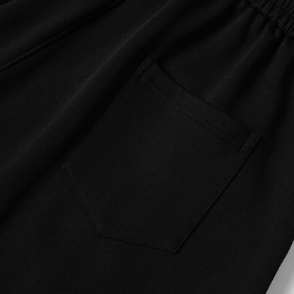 Number Graphic Wide Leg Sweatpants WN28123