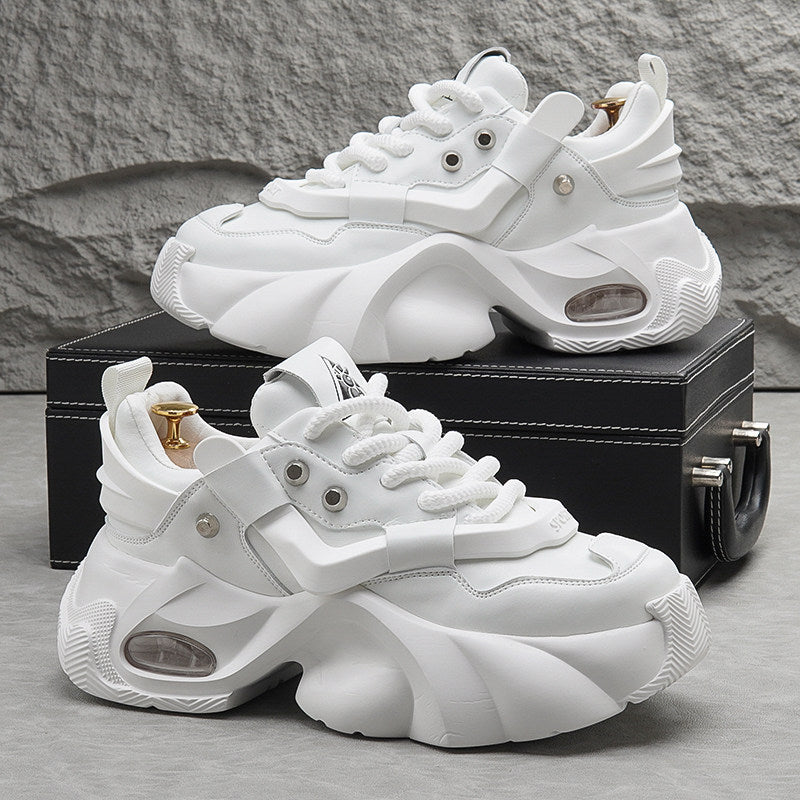 Panel Air Sole Platform Chunky Sole Sneakers WN24653