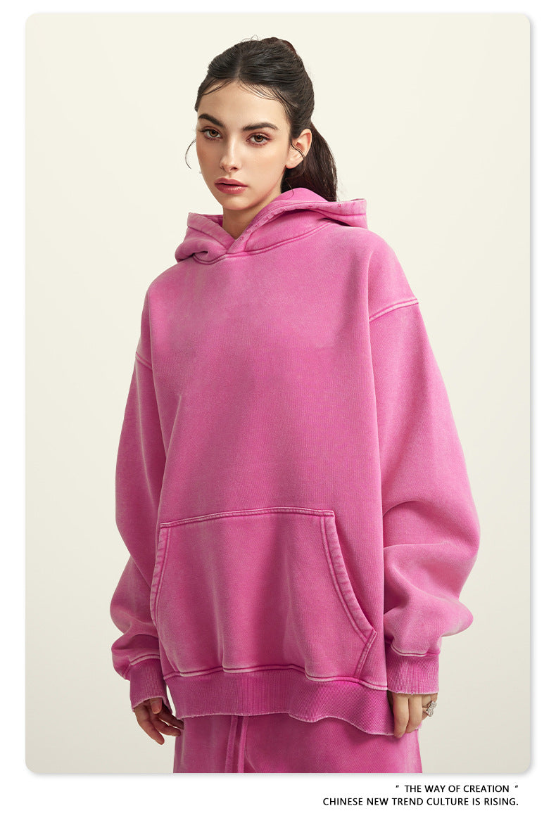 Oversize Washed Hoodie WN6460