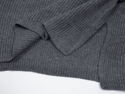 Oversize Knit Hoodie WN11552