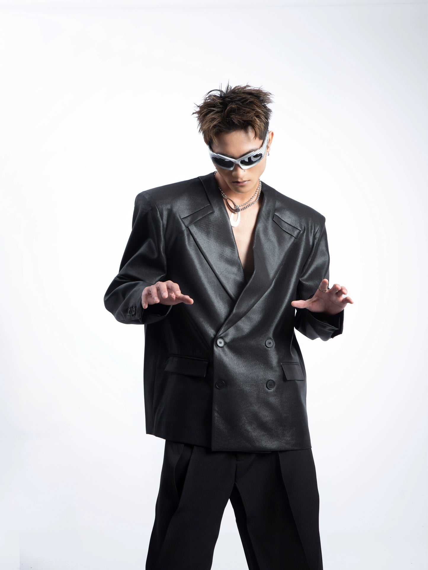 Structured Oversize Tailored Jacket WN20634