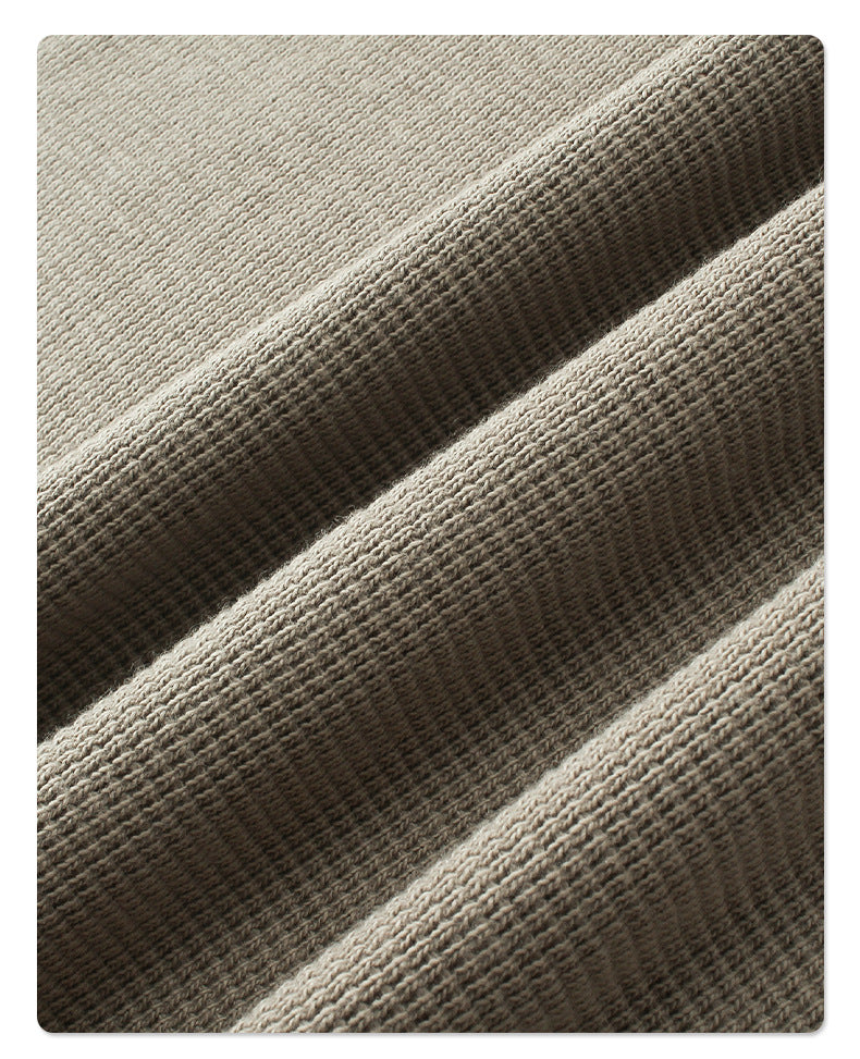 Oversize Waffle Long-sleeve T-shirt WN6601