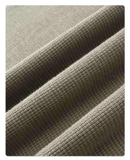 Oversize Waffle Long-sleeve T-shirt WN6601