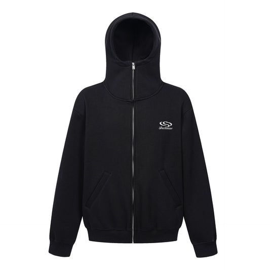 Oversize Fleece Lining Zipper Hoodie WN13076