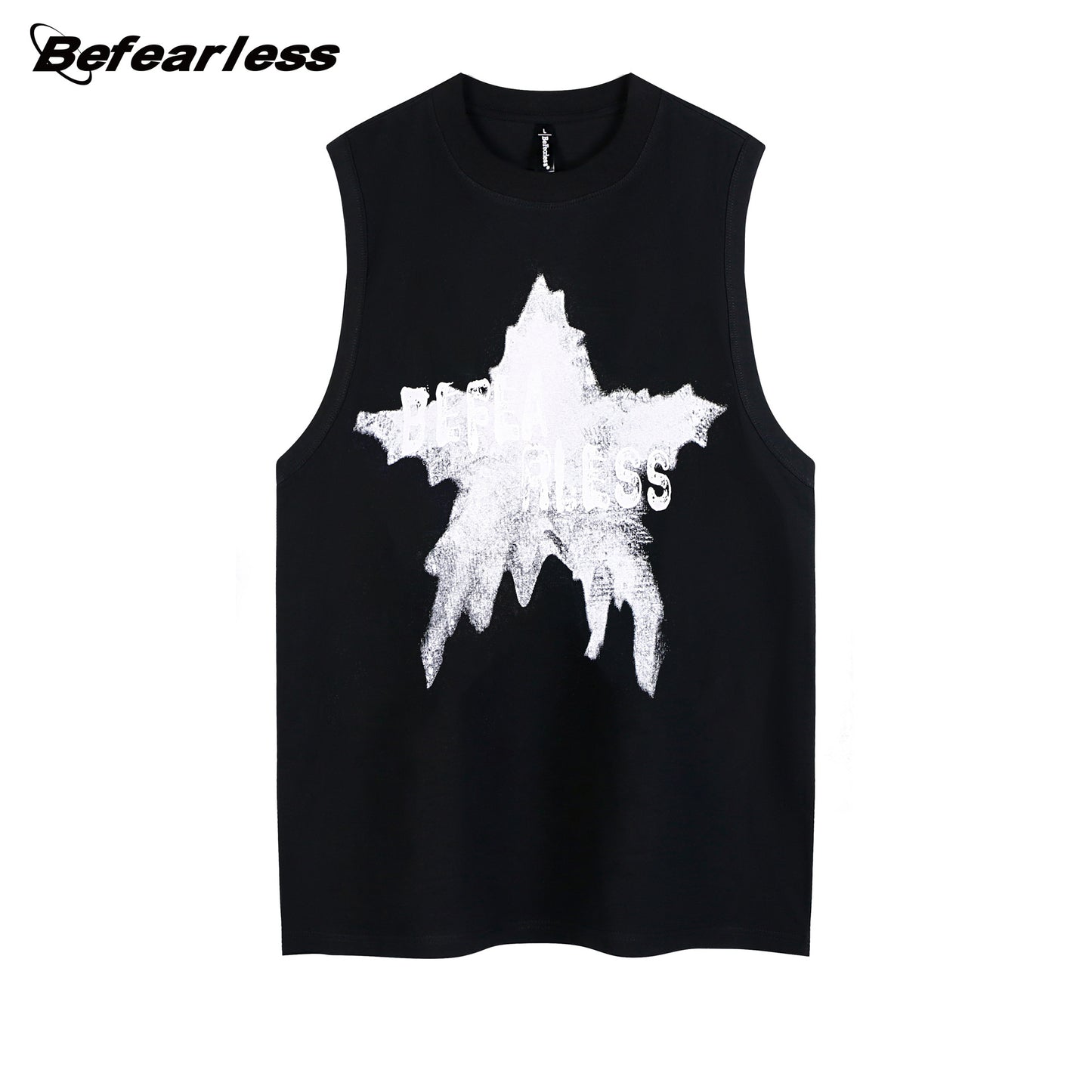 Graffiti Letter Sleeveless T-Shirt WN26222