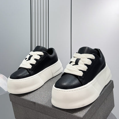 Thick-Sole Height-Increasing Skate Sneakers WN24779