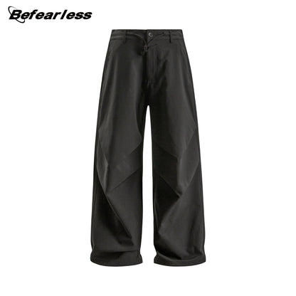 Crinkle Panel Wide Leg Pants WN26208