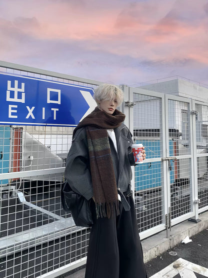 Padded Oversize Zipper Jacket WN19891