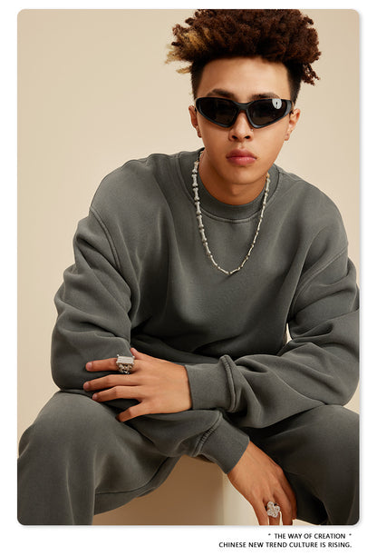 Oversize Washed Sweatshirt WN6028